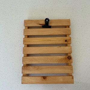 Wooden Clipboard Picture Frame 4*6